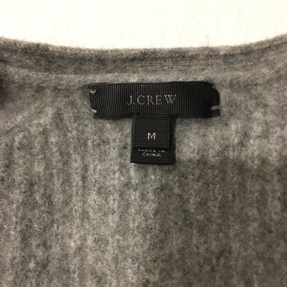 J. Crew M gray sweater - Picture 4 of 5